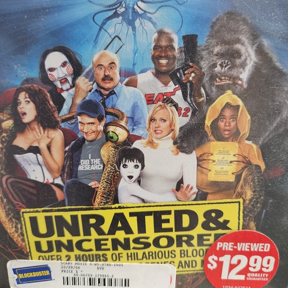 Scary Movie 4 DVD Widescreen Edition Unrated & Uncensored - Picture 8 of 9